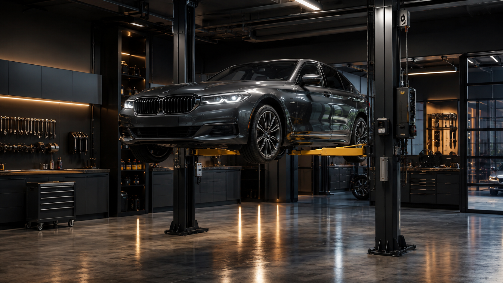 Подъёмник для легковых авто